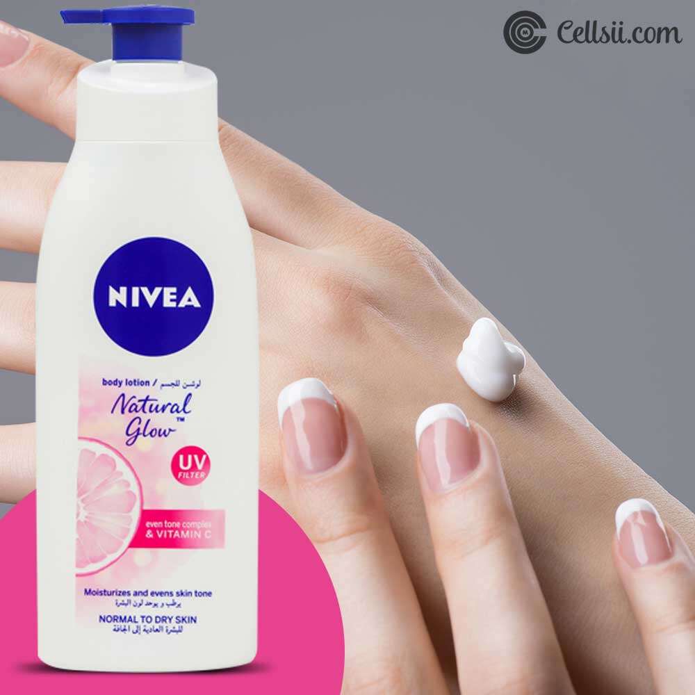 Picture of Germanay Nivea Natural Glow Body Vitamin C Body Lotion 400ml - Multicolor