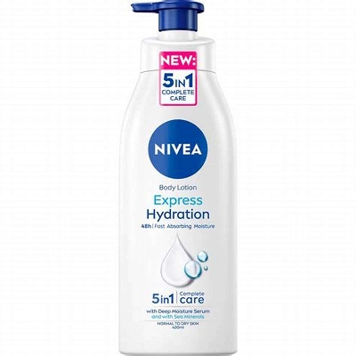 Picture of Germany product Nivea Express Hydration Body Lotion 400 ml - Multicolor