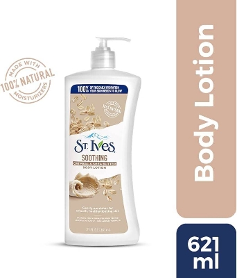 Picture of International Products St.ives Soothing Oatmeal & Shea Butter Body Lotion 621ml - Multicolor