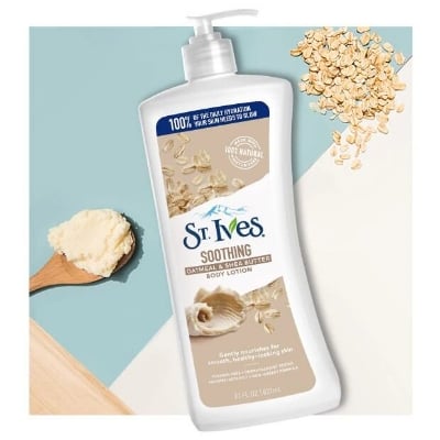 Picture of International Products St.ives Soothing Oatmeal & Shea Butter Body Lotion 621ml - Multicolor
