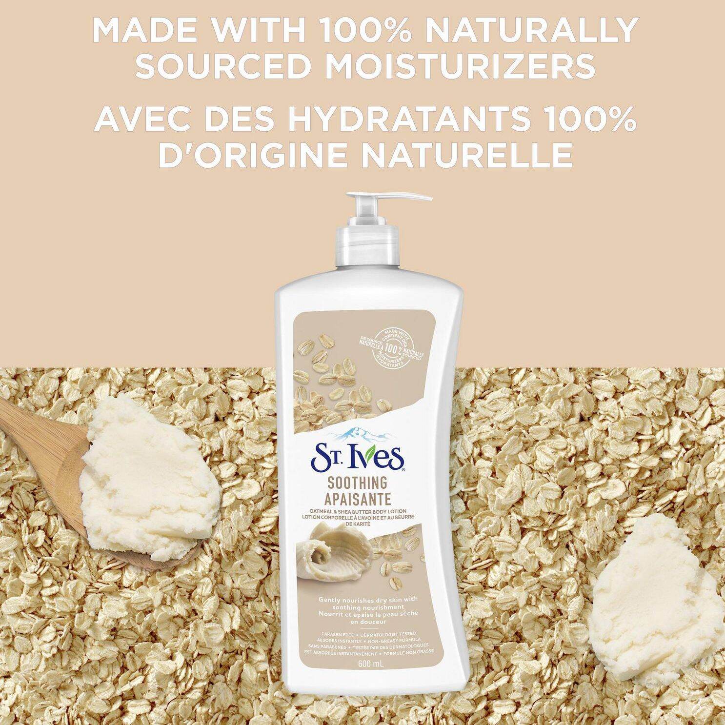 Picture of International Products St.ives Soothing Oatmeal & Shea Butter Body Lotion 621ml - Multicolor