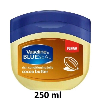 Picture of UAE Vaseline Blueseal Rich Conditioning Jelly Cocoa Butter 250Ml - Multicolor