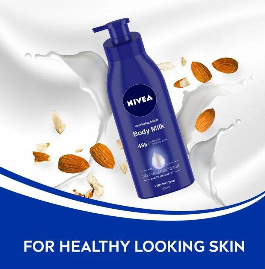 Picture of Indian product Nivea Intensive Moisture Body Milk Body Lotion 400 ml - Multicolor