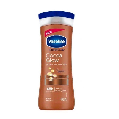 Picture of International Product Vaseline Intensive Care Cocoa Glow Moisturizing Body Lotion for Dry Skin 400ml - Multicolor