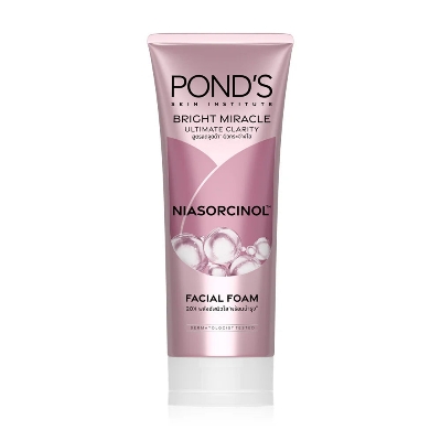 Picture of International Thailand product Ponds Bright Miracle Niasorcinol Facial foam Used For male/female 100 Ml - Multicolor