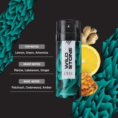Picture of Indian product Body Spray Wild Stone Edge Deodorants Body Spray for Men, 150 ml - Multicolor