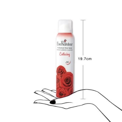 Picture of International Malaysian product Perfumed deo body spray Enticing -150 Ml - Multicolor