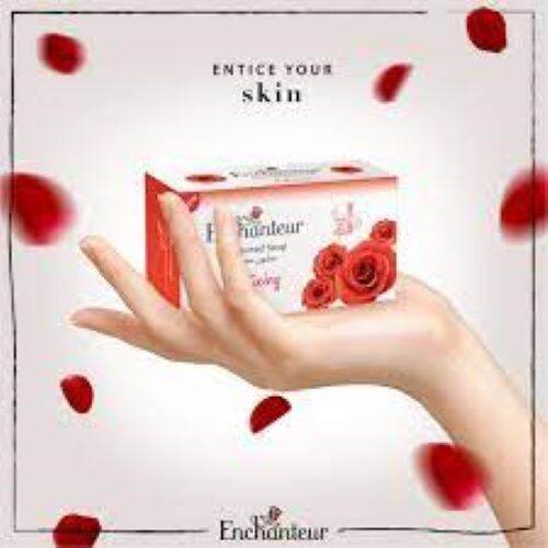 Picture of Enchanteur Enticing Soap used for male/ female - 125 gm - Multicolor