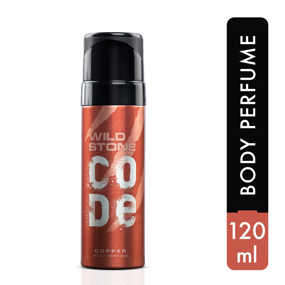 Picture of Indian Product Wild Stone Code Cooper Body Perfume Spray No Gas For Men 120 Ml - Multicolor