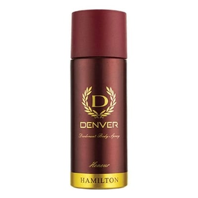 Picture of Indian product Body Spray Denver HAMILTON Honour Used for male - 165 ml - Multicolor