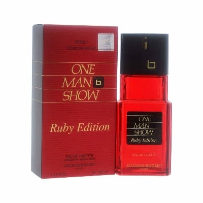 Picture of International France product Body perfume party scent Jacques bogart One man show Ruby edition perfume for male - 100 ml - Multicolor