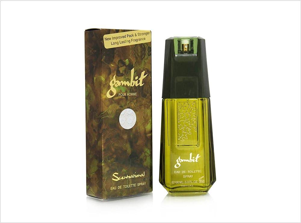 Picture of International UAE product Universal Gambit Body perfume for male - 100 ml - Multicolor