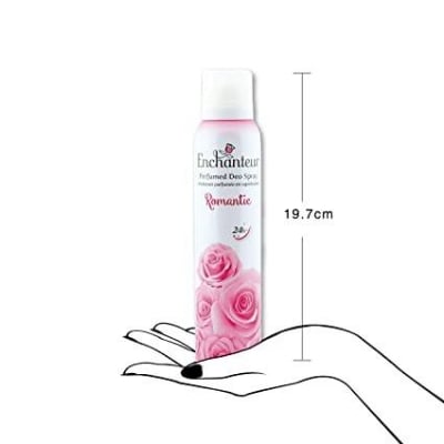 Picture of Enchanteur Ramantic Body Spray used for male/female - 150 ml - Multicolor