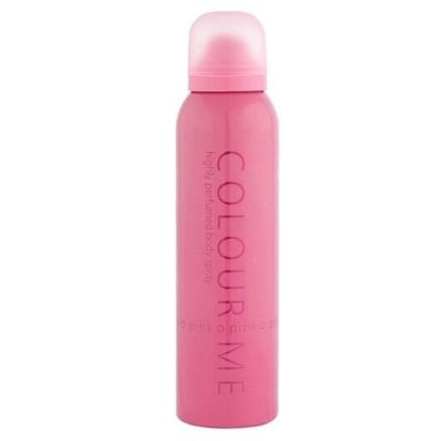 Picture of International UAE product Body spray Colour Me Pink Used for female - 150 ml - Multicolor