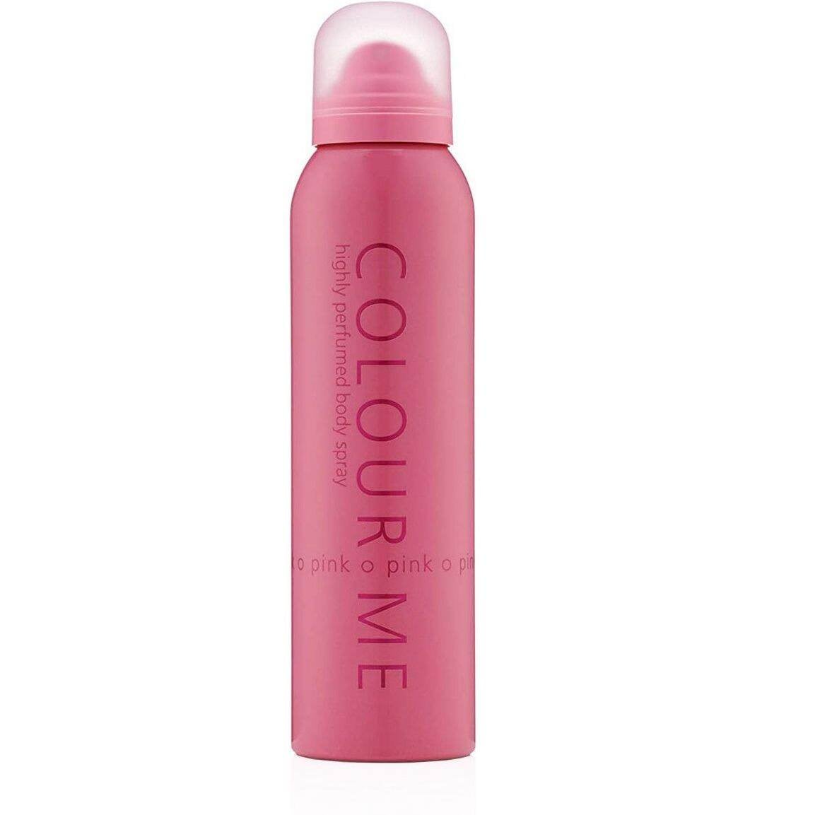 Picture of International UAE product Body spray Colour Me Pink Used for female - 150 ml - Multicolor