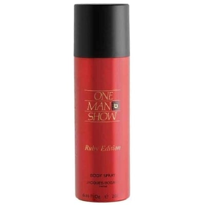Picture of International France product One Man show body spray Ruby Edition used for male - 200 ml - Multicolor