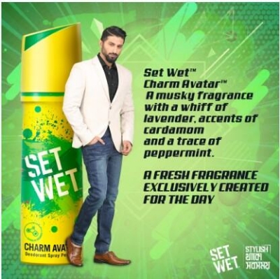 Picture of Indian product Set Wet CHARM AVATAR body spray  - 150 ml - Multicolor