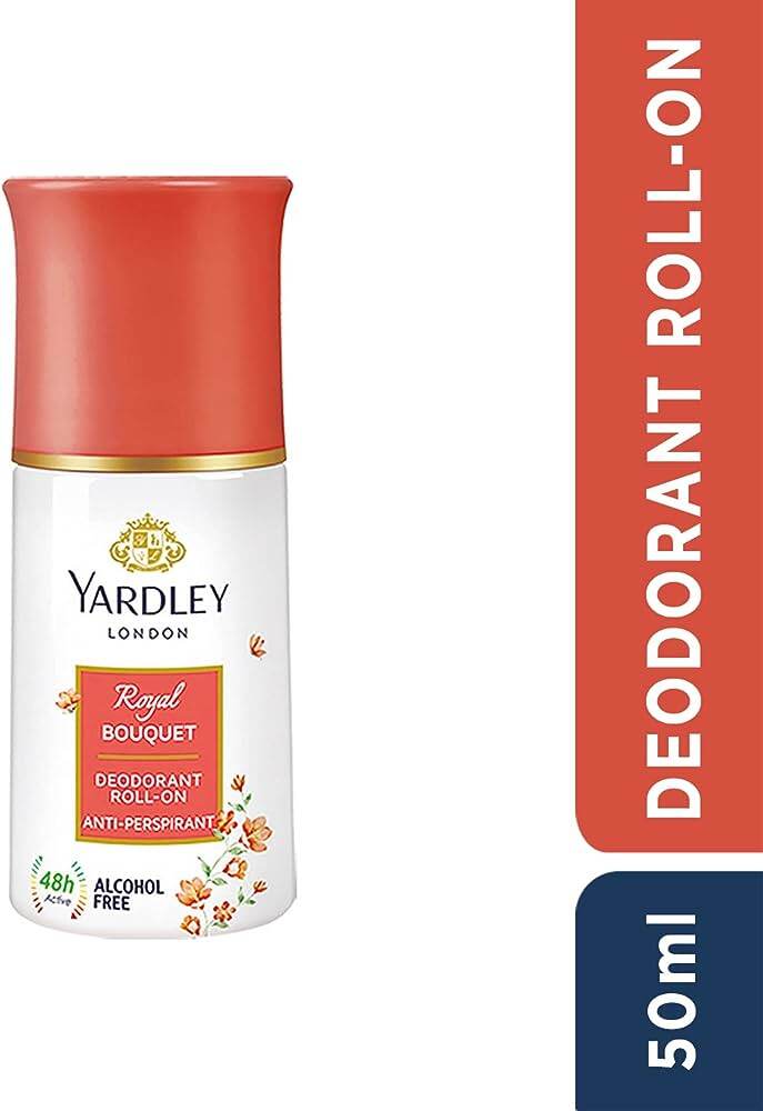 Picture of International UAE product Deodorant Roll on Yardley Royel Bouquet used for male/ female - 50 ml - Multicolor