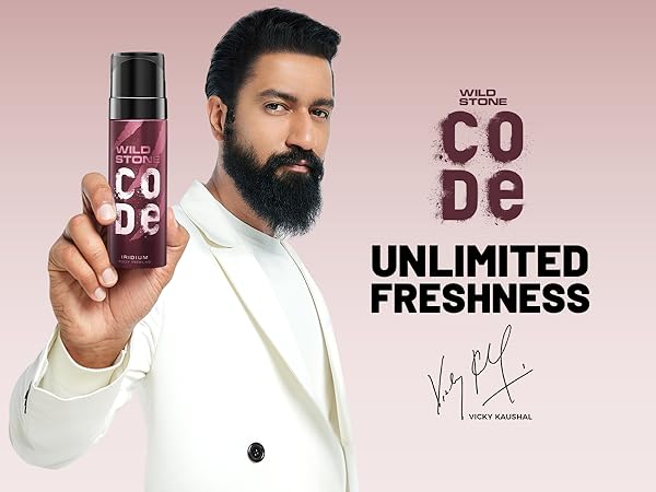 Picture of Indian Product Wild Stone code Iridium Body Perfume Spray No Gas For Men 120 Ml - Multicolor