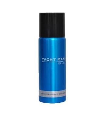 Picture of International UAE product Body Spray Yacht man BLUE used for male - 200 ml - Multicolor