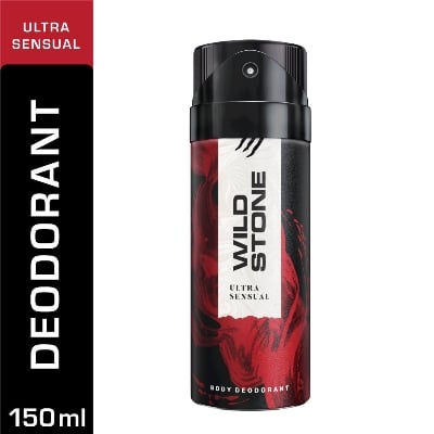 Picture of Indian product Body Spray Wild Stone Ultra Sensual Deodorant Body Spray- 150 ml - Multicolor