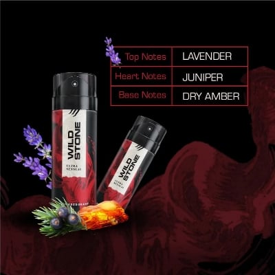 Picture of Indian product Body Spray Wild Stone Ultra Sensual Deodorant Body Spray- 150 ml - Multicolor