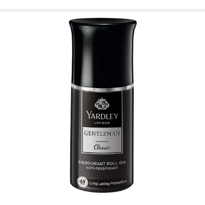 Picture of Yardley London Gentleman Classic Deodorant Roll-On| 48-Hours Long Lasting Scent| Men’s Body Deodorant| Roll-On for For Men| Masculine Fragrance| 50ml