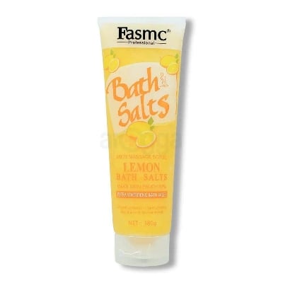 Picture of Fasmc Professional Lemon Bath Salts Body Massage Scrub with Extra Brightening Bath Salts