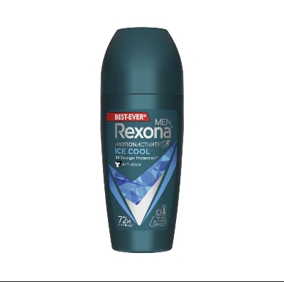 Picture of Rexona Men Motion Activated Ice Cool 72hr 3X Stronger Protection Roll on-45ml