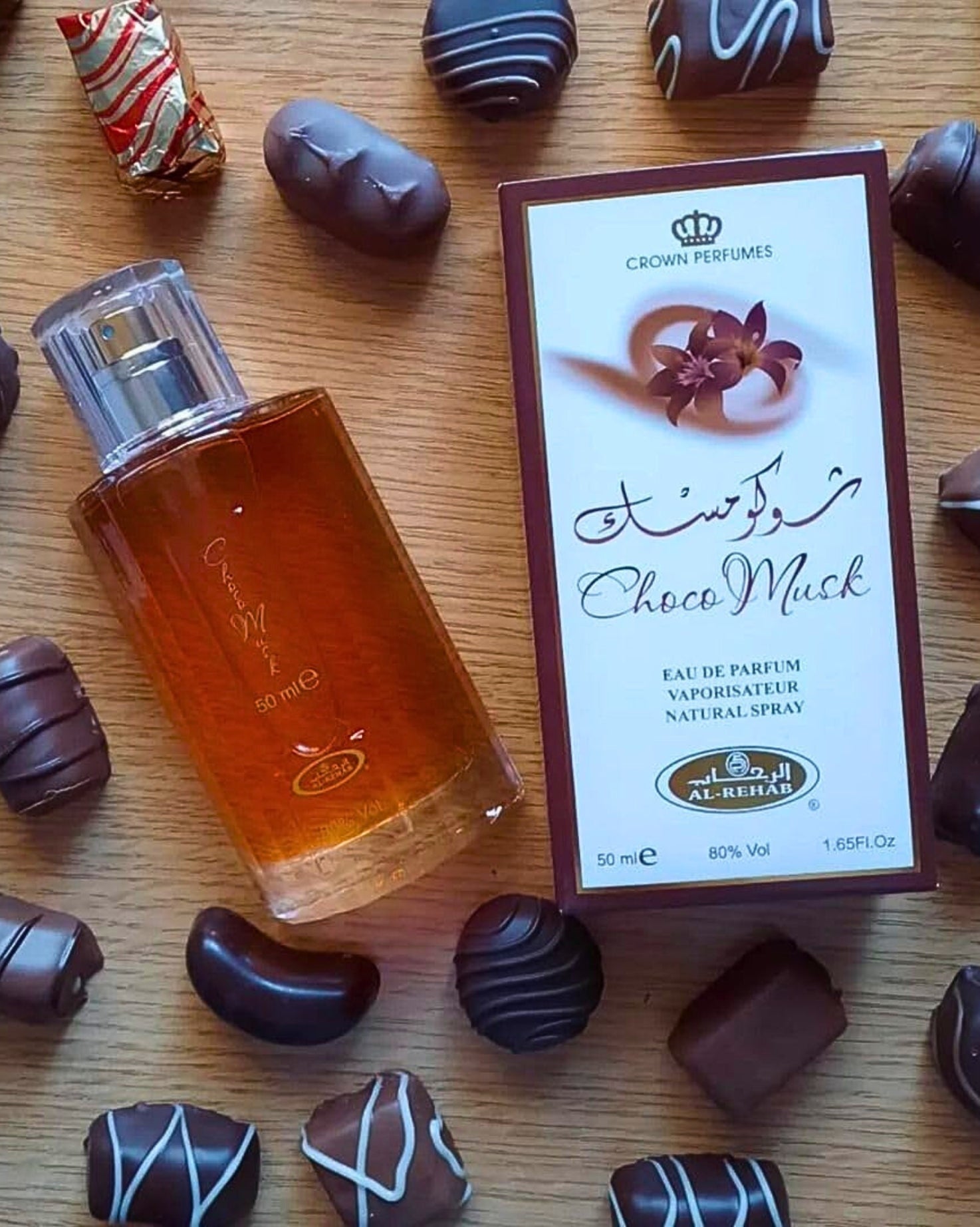 Picture of Al Rehab Choco Musk – Eau De Spray Perfume (50 ml)