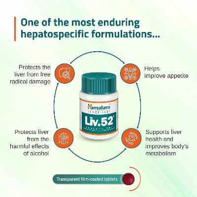 Picture of Liv.52 For Man & Women - Bottle of 100 Tablets