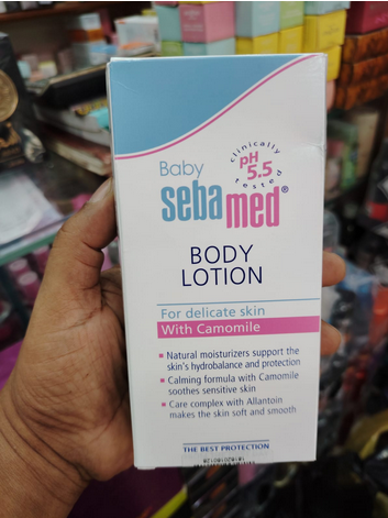Picture of Sebamed Baby Body Lotion with Camomile for Delicate Skin 100ml
