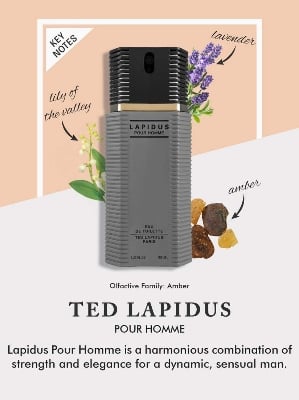 Picture of Lapidus Pour Homme Men's Perfume 100ml