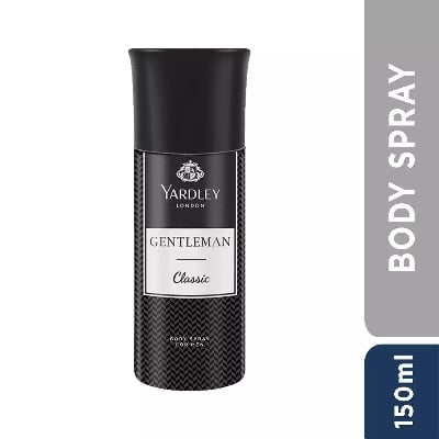 Picture of Yardley London Gentleman Classic Body Spray for Men Body Deodorant for Men 150ml