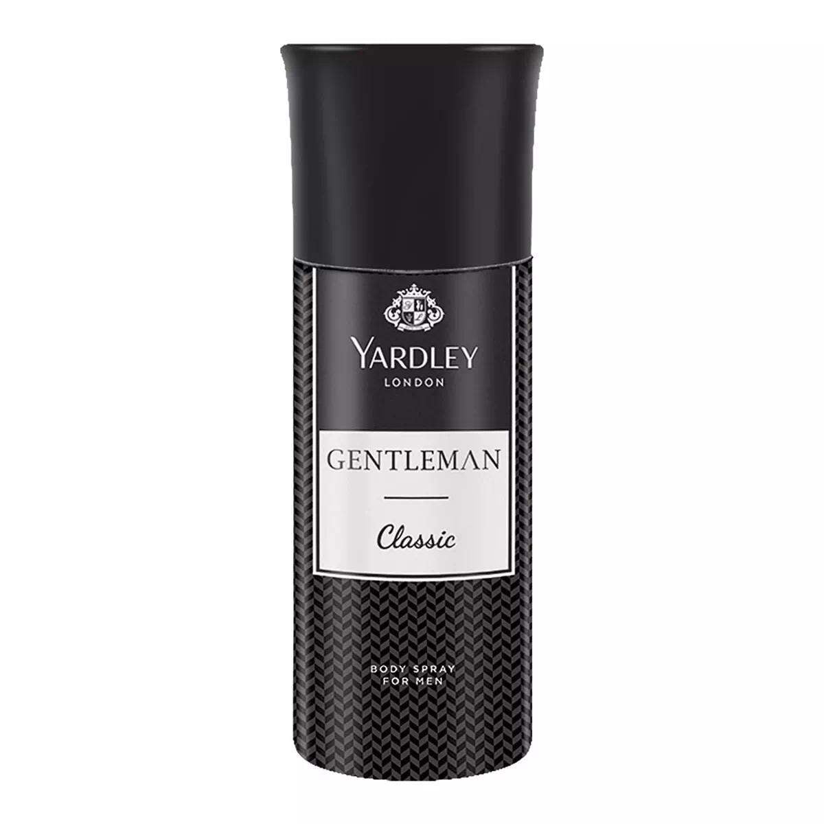 Picture of Yardley London Gentleman Classic Body Spray for Men Body Deodorant for Men 150ml