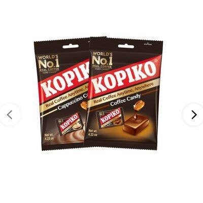 Picture of Kopiko Candy Variety Pack Coffee and Cappuccino(Pack of 2)