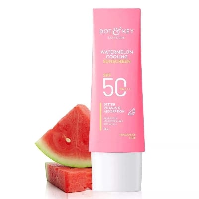 Picture of Dot & Key Watermelon Hyaluronic Cooling Sunscreen SPF 50 PA+++ for Oily, 50g