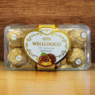 Picture of Wellchoco Chocolate 16 Pcs Double Decker 200gm