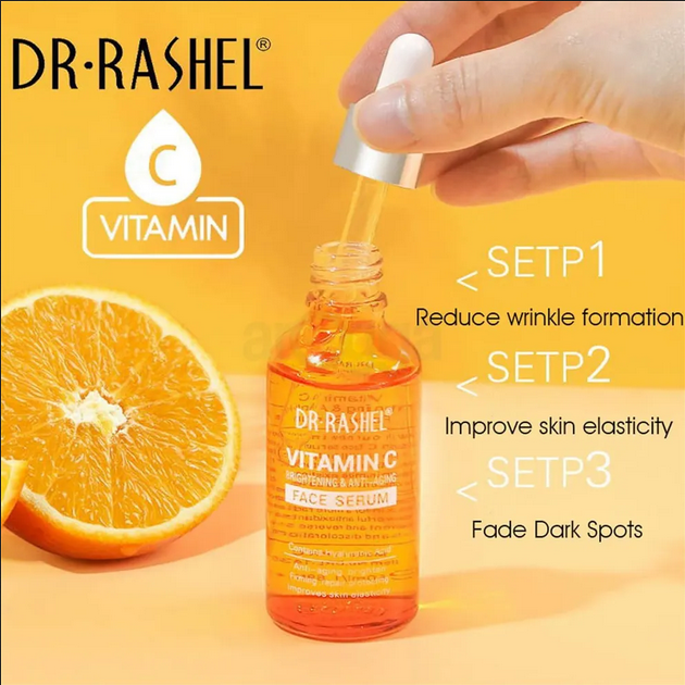 Picture of Dr. Rashel Vitamin C Brightening & Anti-Aging Face Serum with Hyaluronic Acid