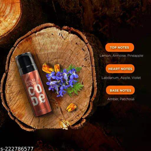 Picture of Wild Stone Code Copper Body Perfume - Refreshing & Long-Lasting Fragrance, For Men, 120 ml Perfume Fragrance Scent