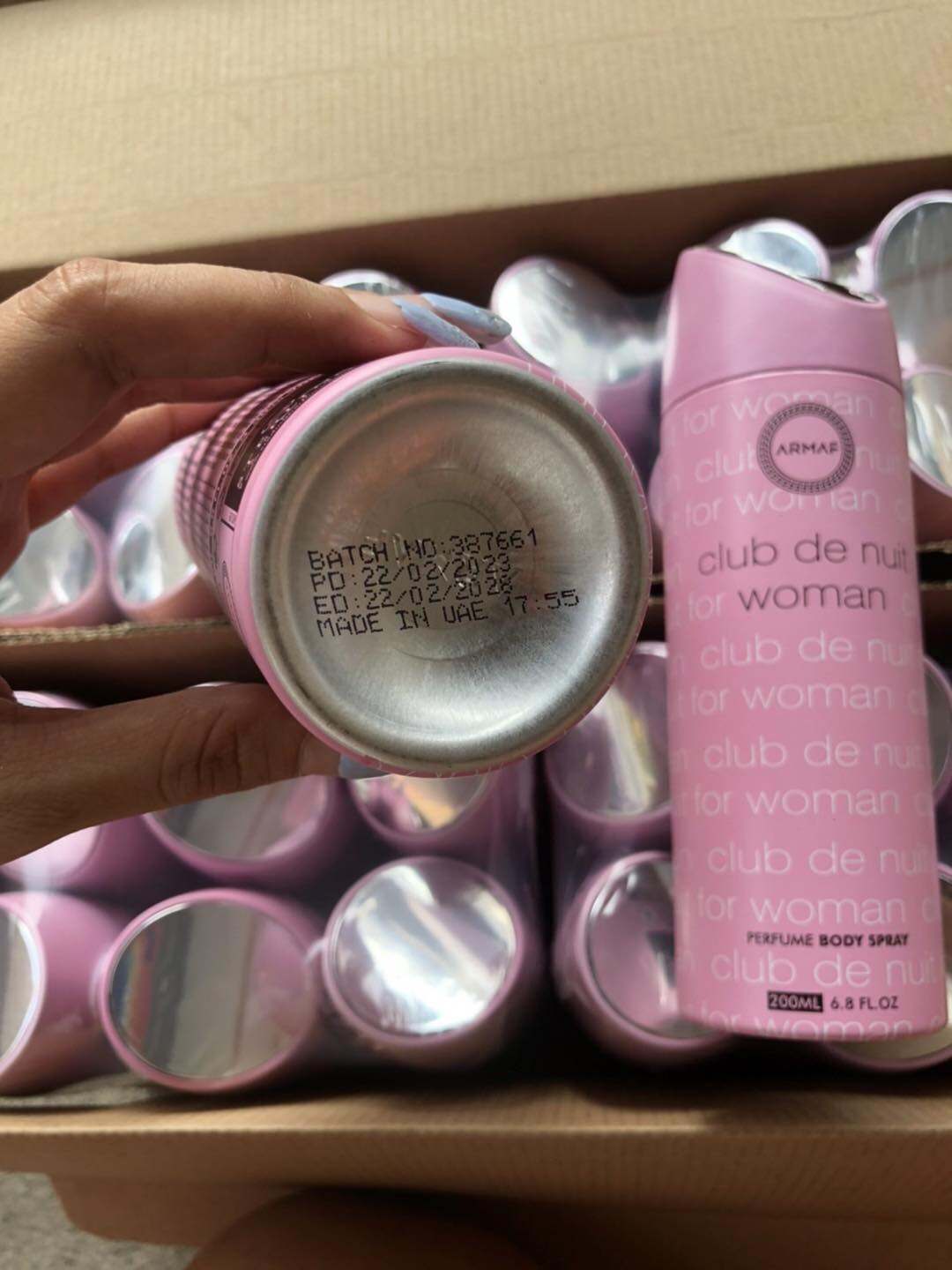 Picture of Armaf Club De Nuit Deodorant Body Spray For Women-200ml