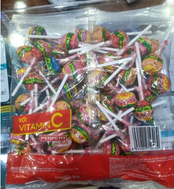 Picture of Chupa Chups Lollipops Mixed Flavors The Best Item 60pcs x 558g(Vietnam)