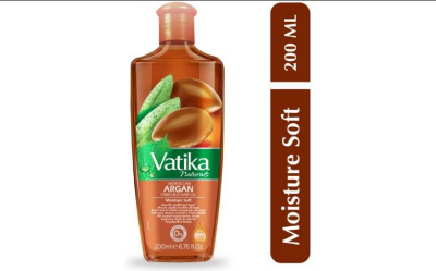Picture of Vatika Naturals Argan Enriched Hair Oil 200 ml