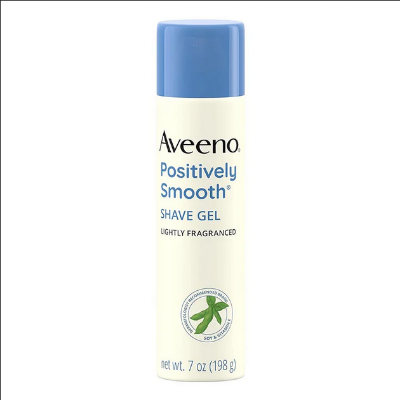 Picture of Aveeno Positively Smooth Moisturizing Shave Gel With Vitamin E- 198gm-uk