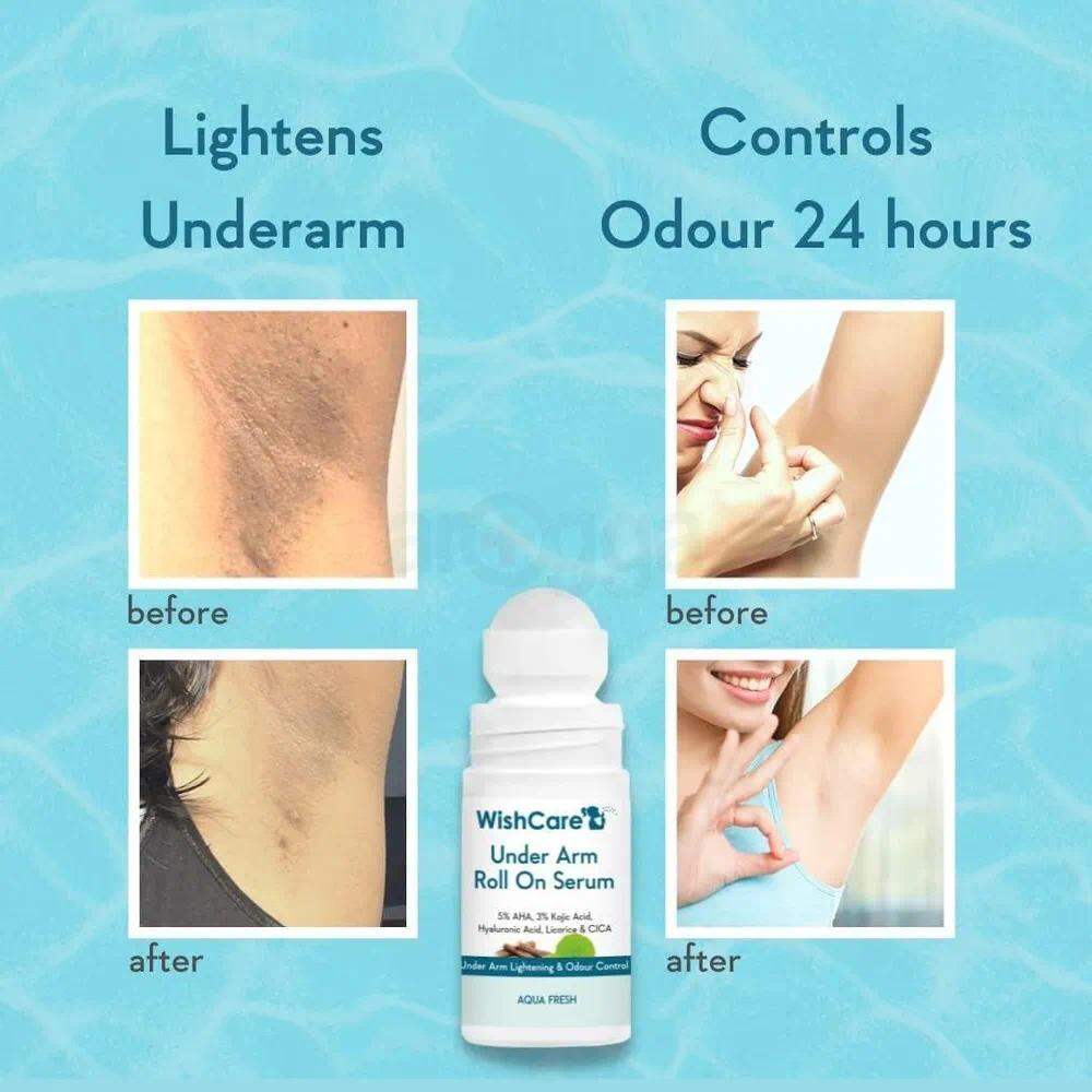 Picture of WishCare Under Arm Roll On Serum with Aqua Fresh 50ml