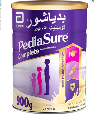 Picture of PEDIASURE Complete and Balance Nutrition Vanilla, 900 gm(Dubai )