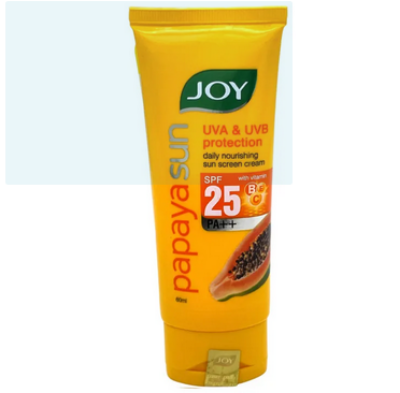 Picture of Joy Sunscreen - SPF 25 PA+ Daily Nourishing Sunscreen Cream  60ml