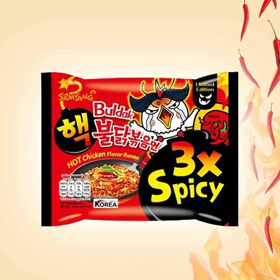 Picture of Spicy 3x  Noodles 140gm