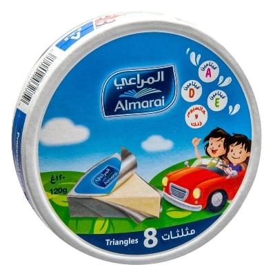 Picture of Almarai 8 Portion Triangle Cheese 120gm