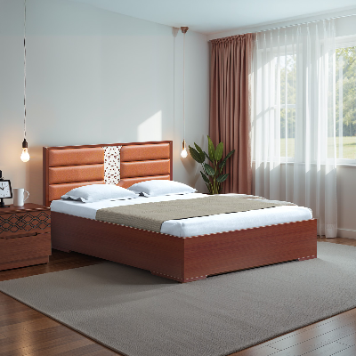 Picture of REGAL WOODEN BED- TITANIA BDH-383-3-1-20 (Double)